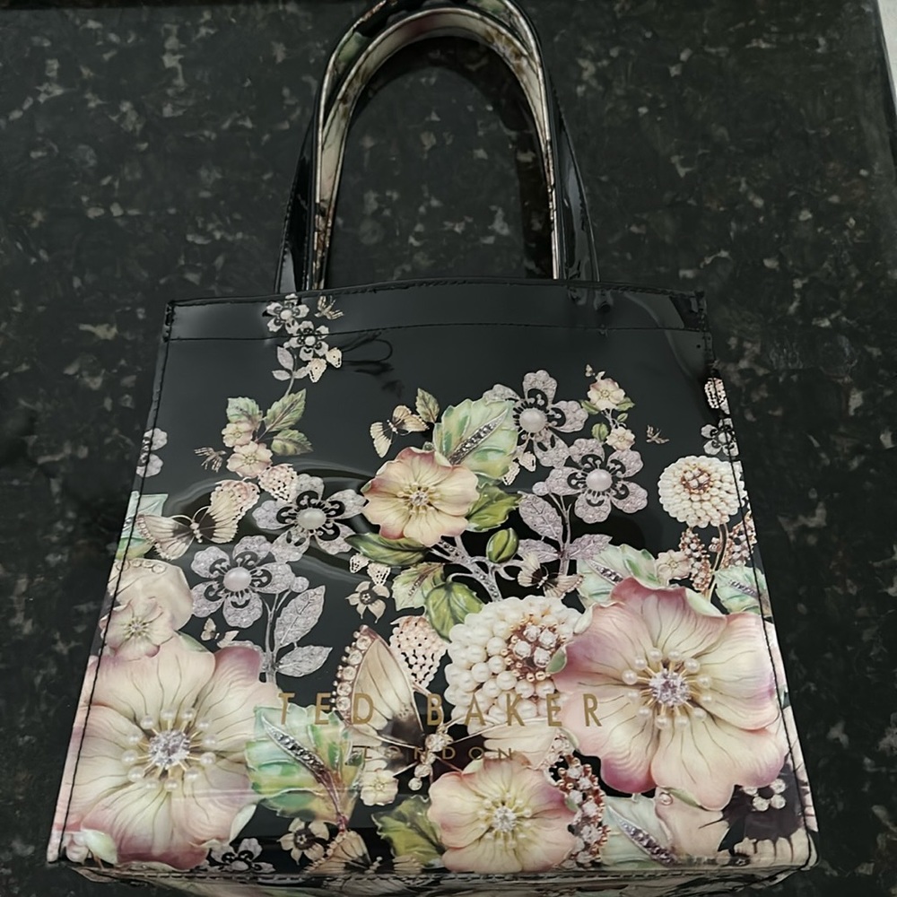 Ted Baker hard vinyl tote